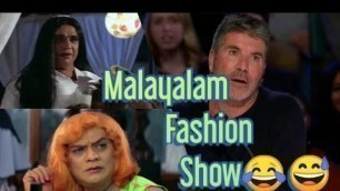 'Malayalam comedy fashion show