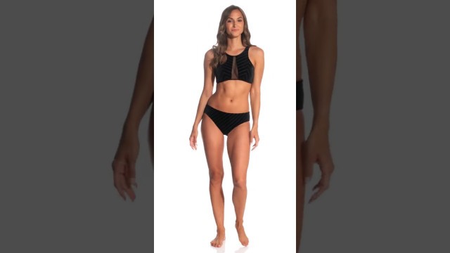 'Kenneth Cole Sultry Solids Hipster Bikini Bottom | SwimOutlet.com'