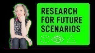 'Research for Future Scenarios by the Trend Atelier and host, Fashion Futurist Geraldine Wharry'