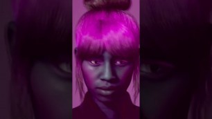 'cyberpunk digital human. animation and motion design. futuristic fashion promo visuals'
