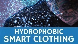 'Futuristic Clothing with Hydrophobic Coating Repels Water & Dirt'