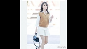 'IU airport fashion style #shorts #kpop #kdramaedit'