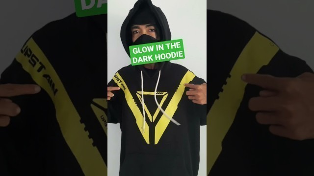 'FUTURISTIC STREETWEAR HOODIE GLOW IN THE DARK UPSTAIN WEAR #fashion #hoodie #jacket #fashionstyle'