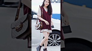 'IU airport✈️ fashion 