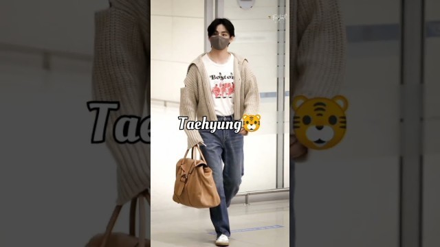 'Taekook fashion in airport