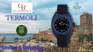 'Giulio Romano \"Termoli\" 50m w/r Fashion Watch - Review & Unboxing (GR-6000-15-003 / Miyota 2115)'