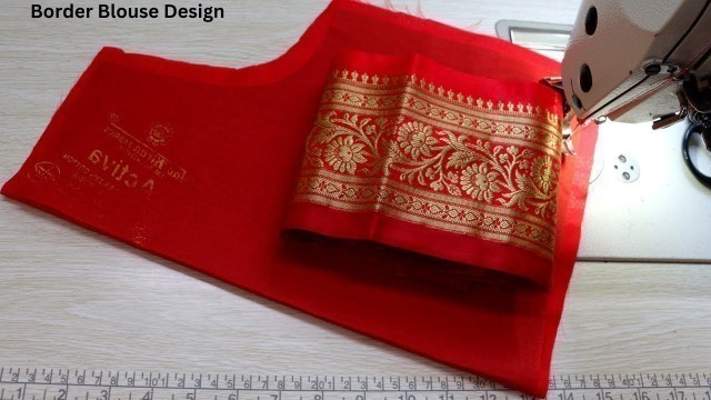 'Paithani Silk Blouse Back Neck Design Cutting and Stitching | Patchwork Design Cutting Blouse'