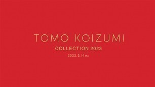 'TOMO KOIZUMI (by R) 2022 A/W Collection | Rakuten Fashion Week TOKYO 2022 A/W'