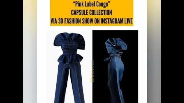 'HANIFA PINK LABEL INNOVATIVE 3D VIRTUAL FASHION SHOW'