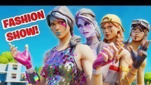 'Frotnite creative fashion show'