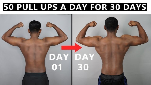 '50 PULL-UPS a Day for 30 Days | BODY Transformation | Men\'s Fashion Tamil'