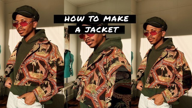 'How to: Sew a Jacket! | Men\'s Fashion | Happily Dressed'