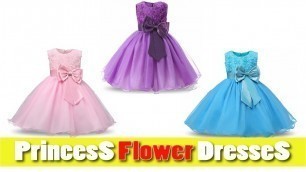 'Princess Flower Girl Dresses 2018 ! Summer Dresses For Little Girl'