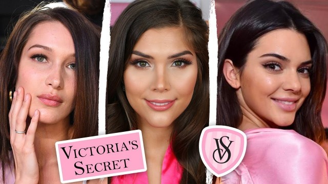 'TURNING MYSELF INTO A VICTORIA\'S SECRET MODEL! | Makeup Tutorial'