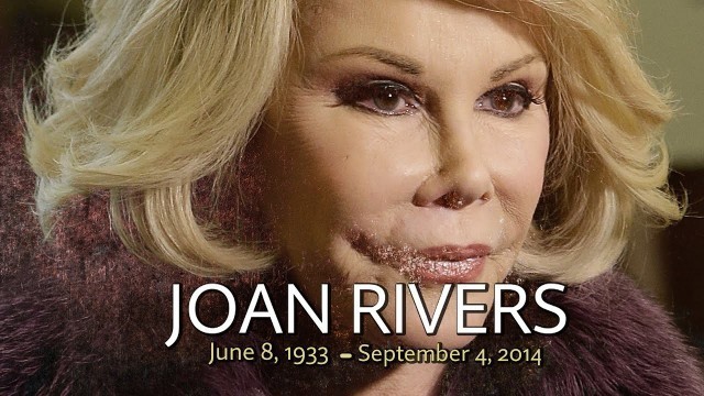 'Joan Rivers Dead At 81'