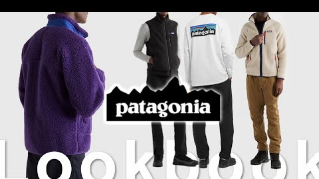 '[Men\'s Fall/Winter Haul Lookbook] PATAGONIA Lookbook |Men\'s Fashion and Streetwear Trend 2021'