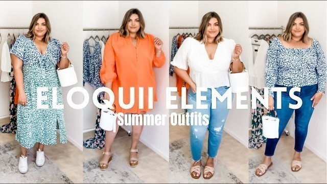 'ELOQUII ELEMENTS Summer Picks | Summer Wardrobe Update | Plus Size | Walmart Haul | Walmart Fashion'