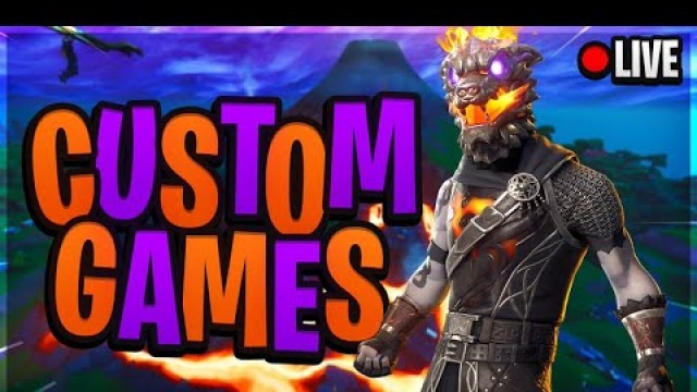 '(NA WEST) Fortnite Custom Games Live! Fashion Show, Hide And Seek & More!!! LIVE! solo/duo/squad'