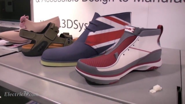 '3d Printed Fashion Shoes show, 3D Systems color ZPrinter® 450 @ MDM 2012'