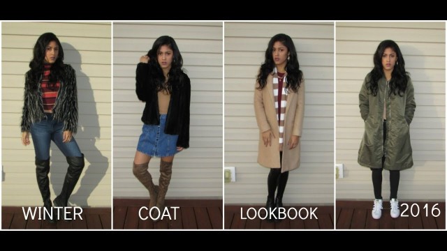 'WINTER COAT LOOKBOOK'