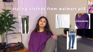 'styling clothes from walmart'