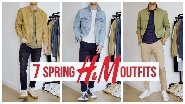 '7 Casual Spring H&M Outfits | Men’s Fashion | Outfit Inspiration'