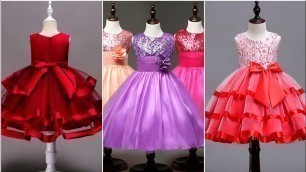 'Latest Trendy Baby Frock Designs Collection 2021 | Party Wear Little Girl Frock Dress'