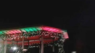 'Fashion island tree lighting  finale'