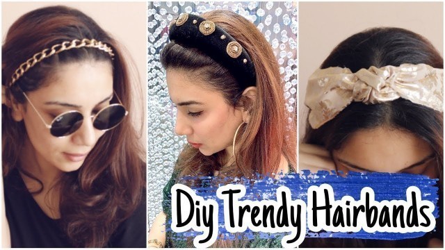 'Diy Trendy Headbands No Sew 2019|Look for Less Headbands'