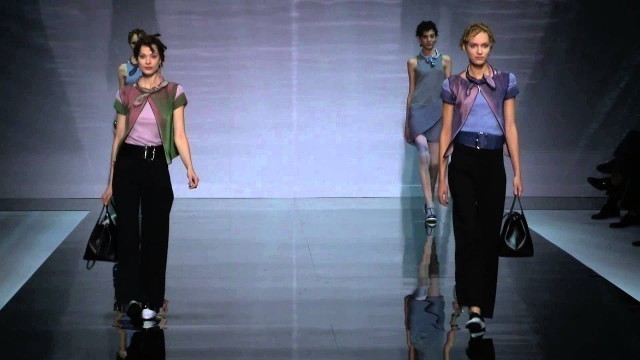 'Emporio Armani 2014 Spring Summer Show | Milan Fashion Week 2013 | C FASHION'