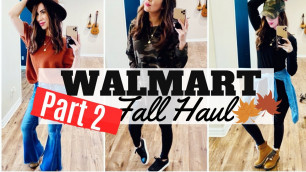 'WALMART HAUL FALL CLOTHING PART 2. Affordable try on haul. #walmarthaul #fallclothinghaul'