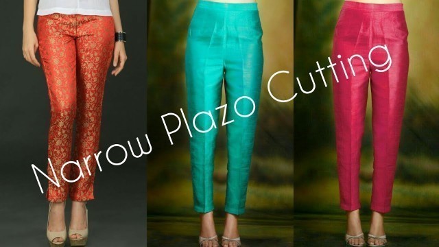 'Narrow Plazo Pant Cutting Part 1'