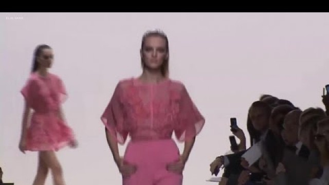 'ELIE SAAB Fashion Show Spring Summer 2014 Paris by Fashion Channel'