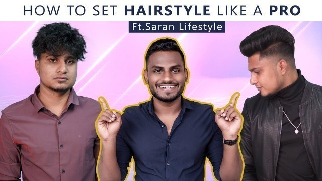 'How to set Your Hair-Style Like a PRO | ft.Saran-lifestyle'