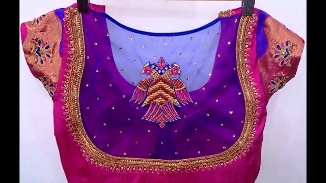 'Blouse Designs || Trendy net blouse designs Fashion Dreams'