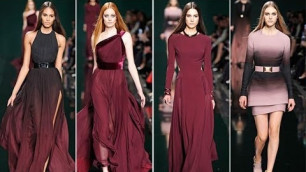 'Elie Saab Fall 2014 - Paris Fashion Week RTW - Interviews & Runway | Videofashion'