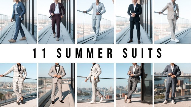 '11 Types of Summer Suits | Men\'s Fashion Suit Guide | Levitate Style'