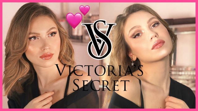 'BENİMLE VICTORIA\'S SECRET MELEĞİ GİBİ HAZIRLANIN | VICTORIA\'S SECRET MAKYAJI 2018'