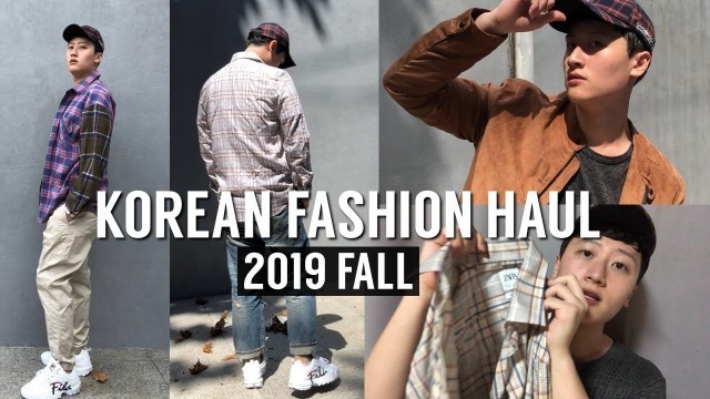 'Korean Men’s Fashion Haul Fall 2019 | What To Wear'