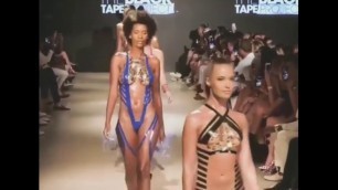 'Black Tape On Models Bodies'