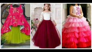 'Fancy Party wear Baby Girl Dress Designing || desginer dresse for little girls || girls corner'