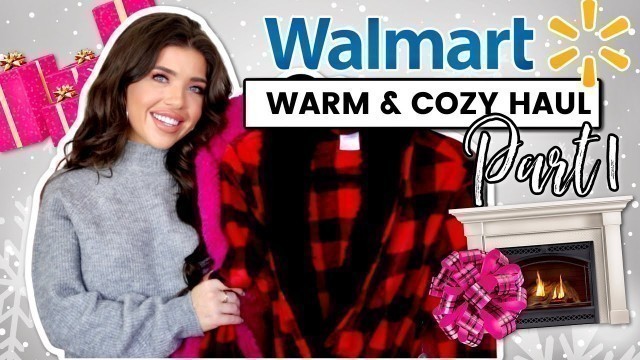 'WALMART HAUL | Warm & Cozy Haul Pt. 1 | Walmart Try On Clothing Haul  #WalmartHaul #WalmartFashion'