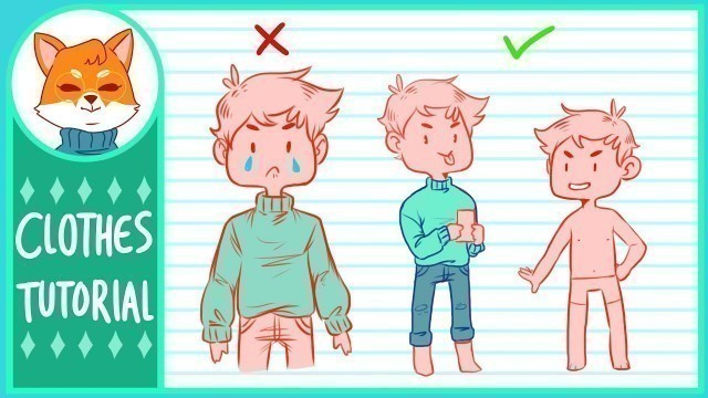 'How to Draw Clothes Tutorial'