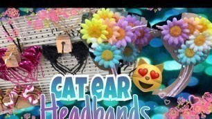 'Cute Cat Ear Headbands | So many cute ones at Walmart'