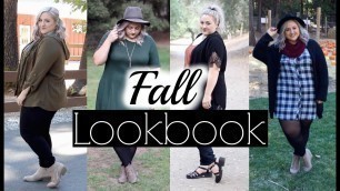 'Fall Lookbook 2015 | Plus Size Fashion!'