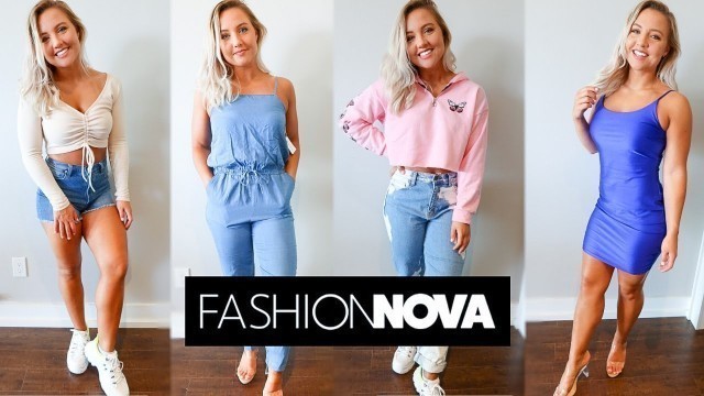 'LOOKS FOR SPRING! Fashion Nova Clothing & Shoe Haul'