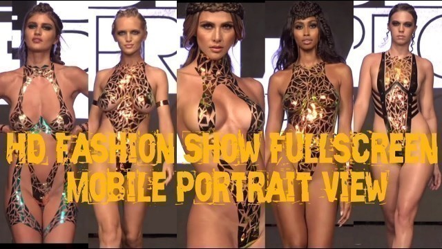 '16| Vertical Full Screen - Fashion Show | THE BLACK TAPE PROJECT 4K | 