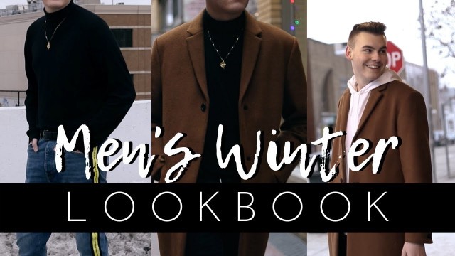 '2019 Men\'s Streetwear Winter Lookbook | Fashion Inspiration'