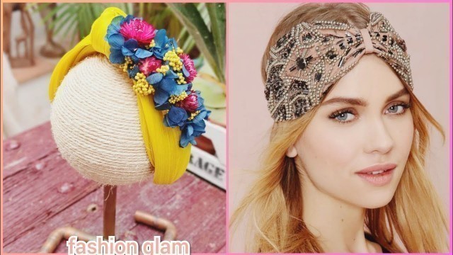 'beautiful beaded and embroidered turbans headbands and headpiece'