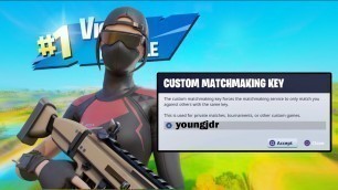 'LIVE FORTNITE CUSTOM MATCHMAKING AND FASHION SHOWS! NEW ALIEN SKIN'